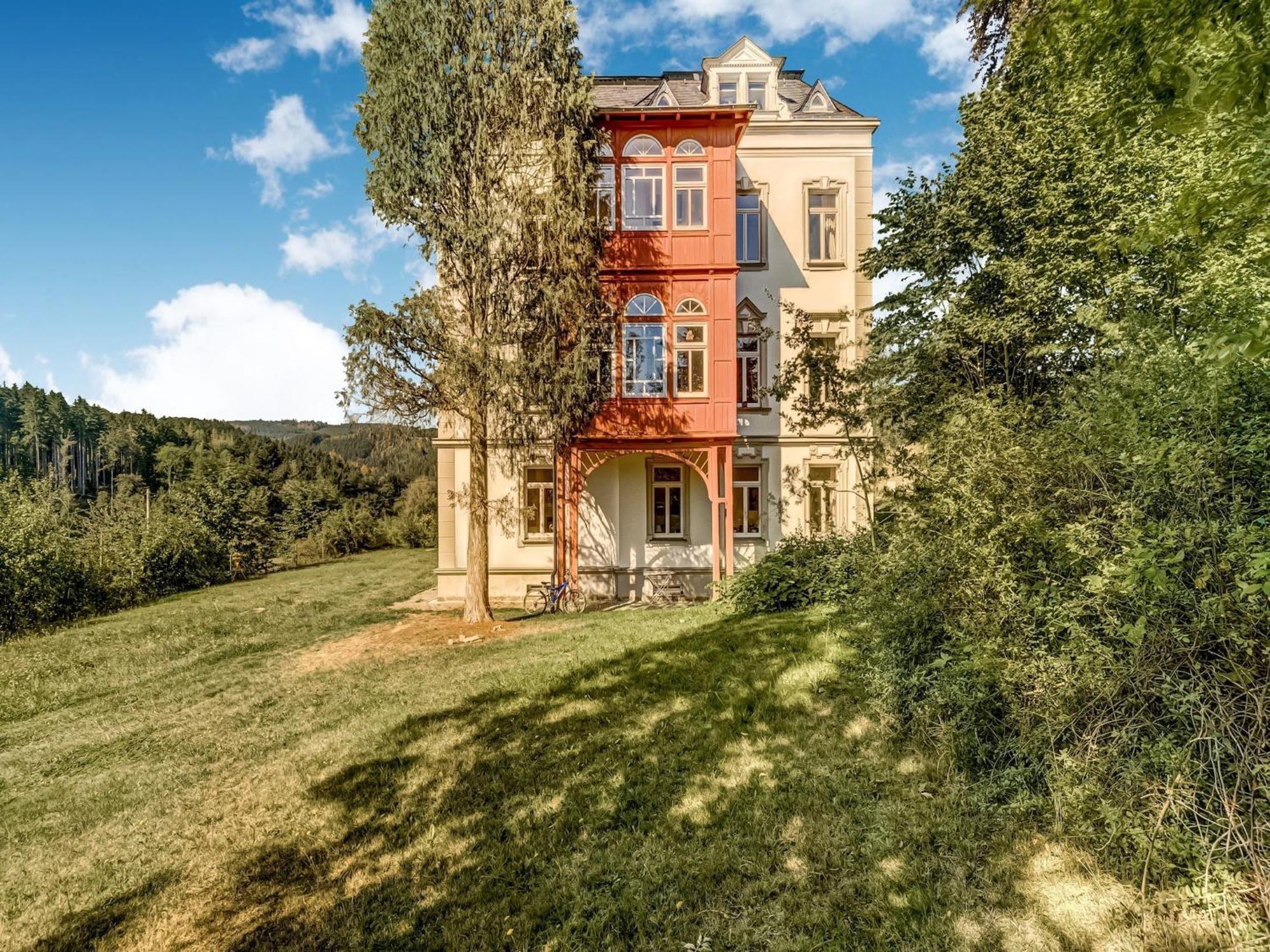 Alluring Villa In Grunhainichen Borstendorf With Garden Leubsdorf 外观 照片