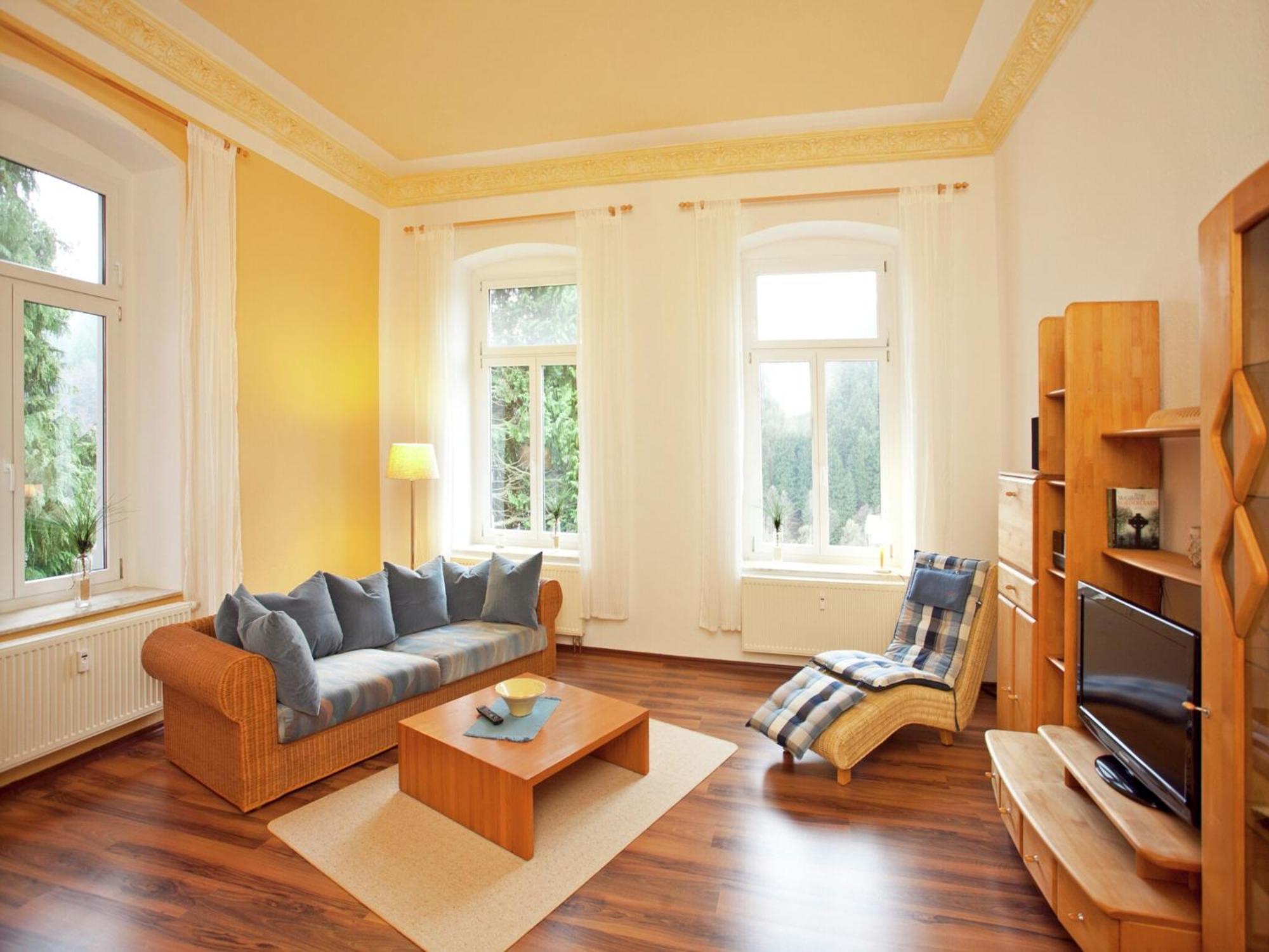 Alluring Villa In Grunhainichen Borstendorf With Garden Leubsdorf 外观 照片